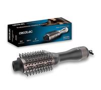 Cecotec Spazzola ad Aria Bamba CeramicCare Single. 1200W, Design One Step, 2 in 1, Scivolamento Ultra Morbido, 3 Temperature, 2 Velocità, Funzione Aria Fredda, Protezione da Surriscaldamento