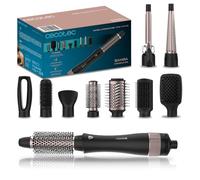 Cecotec Spazzola ad Aria CeramicCare 10in1 Styler. 1200 W, Liscia, Ondula, Dà volume e Asciuga, 10 Testine Intercambiabili, 3 Temperature e 2 Velocità, Rivestimento in Ceramica