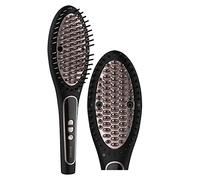Cecotec Spazzola lisciante da viaggio InstantCare PerfectBrush, Rivestimento in ceramica, Temperatura massima 190º, Liscia senza togliere volume, Cavo 360º, Indicatori LED