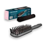 Cecotec Spazzola lisciante ionica Bamba InstantCare 1100 Smooth Brush con rivestimento in ceramica ed estratto di avocado (800 Travel Brush)