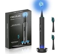 Cecotec Spazzolino Elettrico Sonico con Display ToothCare WhiteTeeth Premium. Whitening Tech, LED Blu, 3 Modalità, Autonomia 180 Giorni, Base e 2 Testine, IPX7, Sorriso Più Bianco