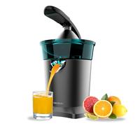 Cecotec Spremiagrumi elettrico a braccio per arance e agrumi Xqueeze Full Steel. 300 W, motore in rame puro, corpo in alluminio pressofuso, cono e filtro in acciaio inox, succo fresco in secondi