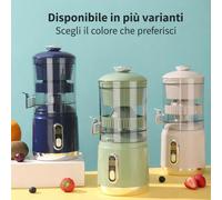 Cecotec Spremiagrumi Elettrico Automatico a Torre TowerAdjust Easy Steel 140W