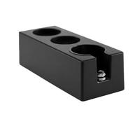 Cecotec Stazione di Pressatura per Espresso Baristeo Tamper Station, Design 3in1 per Pressino, Livellatore e Portafiltro, Compatibile 51-58mm, Materiale ABS Facile da Pulire, Ottimizza Spazio