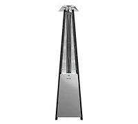 Cecotec Stufa da esterni ReadyWarm 8900 Outdoor Microclimate. Gas butano o propano a forma di piramide con effetto torcia (8900 Outdoor Microclimate)