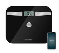 Cecotec Surface Precision EcoPower 10200 Smart Healthy Quadrato Nero Argento Bilancia pesapersone elettronica