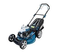 Cecotec Tosaerba a benzina Terrenator 4000.51 Total Z Auto. Motore da 167 cc, 2,7 kW e 3,7 CV, corpo in acciaio 51 cm, cambio di altezza sistema Z-Tech e propulsione automatica, 4in1 con mulching