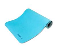 Cecotec Tappetino da yoga, Pilates, Fitness DrumFit Yoga Mat. Dimensioni 183 x 61 e 0,8 cm di spessore, Maniglia per il trasporto, Tessuto antiscivolo, Tessuto WavyTex, Materiale resistente TPE