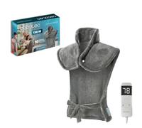 Cecotec Termoforo Elettrico per Schiena e Collo HeatConfort ThermaBack | Termoforo elettrico per Schiena e Collo, 10 Livelli di Temperatura, 6 Impostazioni del Timer, 130W, Lavabile, 100 x 64 cm