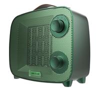Cecotec Termoventilatore Ceramico da Tavolo ReadyWarm 1550 Ceramic Aura. 1 Verde