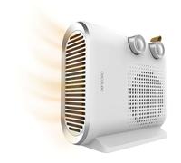 Cecotec Termoventilatore ReadyWarm 2050 Max Dual White. 2000 W, 2 Livelli di Potenza, 3 Modalità di Funzionamento (Cool/Warm/Hot), Leggero, Manuale, Silenzioso, Spegnimento Automatico