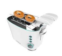 Cecotec Toast&Taste Double W Tostapane a 2 Fette con Sollevamento Pane e Scongelamento Bianco