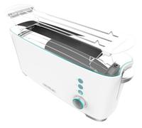 Cecotec Toast&Taste Extra W,1000 W di potenza, doppio slot XL per pane spesso, sistema autocentrato, 7 posizioni di tostatura, espulsione automatica, raccolta briciole
