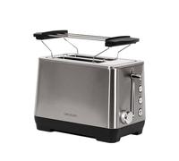Cecotec Tostapane BigToast Double in acciaio inox. 2 fessure corte extra larghe. potenza max 1000 W. 4 funzioni preconfigurate