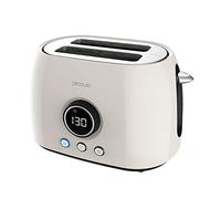 Cecotec Tostapane digitale ClassicToast 8000 Beige Double. 800W, display digitale, 2 slot, 3 funzioni predefinite, 6 livelli di potenza