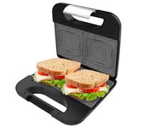 Cecotec Rock'nToast Sandwich Maker quadrato 2 panini 800W in acciaio inossidabile
