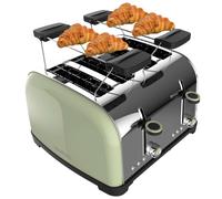 Cecotec Tostapane verticale Toastin time 1700 Double Green 1700W Doppia fessura