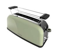 Cecotec Toastin' time 850 Green Long Tostapane e porta panini a 1 fetta lunga in verde