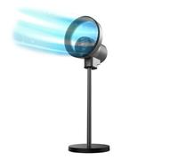 Cecotec TotalPure 2in1 MoonStyle Dark, ventola e purificatore d'aria, 35 W, tecnologia Bladeless, controllo Wi-Fi, display LED, oscillazione fino a 120°, timer.
