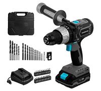 Cecotec Trapano a batteria CecoRaptor Perfect ImpactDrill 2020 Brushless Ultra Batteria da 20V e 2000mAh, Velocità senza carico 2000 rpm, Rapporto d'impatto 30000 bpm