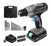 Cecotec Trapano avvitatore e perforatore a batteria CecoRaptor Perfect Drill 2020 Advance. Batteria 20 V e 2000 mAh, Velocità senza carica 1550 giri/min, Coppia massima di 46 Nm, 25+1 posizioni