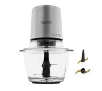 Cecotec Tritatutto Elettrico TitanGlass 1000 Max Spatula 500W 4 Lame Titanio