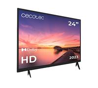 Cecotec TV 24" - Televisore 0 Series 0024. Schermo 24", HD, Risoluzione Immagini e Video Ottima, Sistema Dolby, Memoria Flash, Connettività HDMI/USB, Telecomando, Classe E