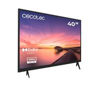 Cecotec TV - Televisore LED da 40 Pollici con Risoluzione Full HD - 0 series 0040. Sistema Dolby, Sintonizzatore DVB_T/T2/C/S/S2, Altoparlanti 16W, Connessioni HDMI x 3 e USB x 2, Memoria Flash