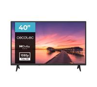 Cecotec TV, Televisore LED da 40 Pollici con Risoluzione Full HD Serie 0 0040. Sistema Dolby, Sintonizzatore DVB_T/T2/C/S/S2