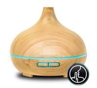 Cecotec Umidificatore a Ultrasuoni - Diffusore Ambiente Pure Aroma 300 Yang Extra. Serbatoio da 300 ml, 7 Colori LED con Controllo Manuale o Automatico, Timer 6 h, Copertura 15 m²