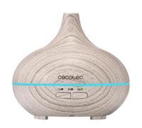 Cecotec Umidificatore Ambiente Ultrasuoni con Diffusore Aromi Pure Aroma 150 Yang White. Serbatoio 150ml, 7 Colori LED Regolabili, Timer 3h, Ultra-Silenzioso, Aromaterapia, Facile da Pulire