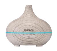 Cecotec Umidificatore Ambiente Ultrasuoni con Diffusore Aromi Pure Aroma 300 Yang White. Serbatoio 300ml, 7 Colori LED Regolabili, Timer 10h, Ultra-Silenzioso, Aromaterapia, Facile da Pulire