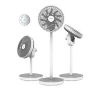 Cecotec EnergySilence 2600 Sunflower Ventilatore portatile da terra a batteria 2600mAh 22W Bianco