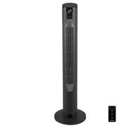 Cecotec - Ventilatore a torre EnergySilence 8150 Skyline da 106 cm, 55W, Telecomando, display LED, 3 velocità, 3 modalità, oscillazione a 80º e timer 12h