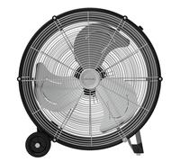 Cecotec Ventilatore da Pavimento Industriale Proindustry 2000. 120W, Diametro 50cm, 3 Velocità, Pale in Alluminio, Flusso Aria 5404,2m³/h, Design Trasportabile, Griglia Protettiva, Facile da Usare