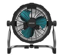 Cecotec Ventilatore da Pavimento Industriale Proindustry Portable. 12000mAh, Diametro 25,4cm, 9 Velocità, Batteria Potente, Design Robusto, Inclinazione Regolabile, Griglia Protettiva,Facile Trasporto