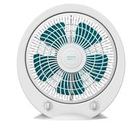 Cecotec - Ventilatore da pavimento quadrato Box Fan, EnergySilenc Bianco Rotondo