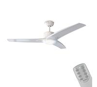 Cecotec Ventilatore da soffito EnergySilence Aero 550. 3 Pale, Funzione Invernale e State, Telecomando, 3 velocità, programabile Fino 6 Ore