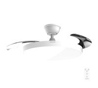 Cecotec Ventilatore da Soffitto con Luce con Pale Retrattili EnergySilence Aero 300 Air Invisible. 30 W, Motore DC, Telecomando, 6 Velocità, Timer 4 h, Funzione Inverno-Estate, Fresco Tutto L’Anno
