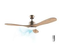 Cecotec EnergySilence Aero 5290 Golden Pro Ventilatore da soffitto con luce LED e controllo 35W Golden