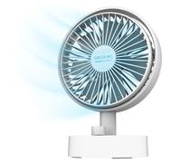 Cecotec - Ventilatore da Tavolo portatile EnergySilence 20 Diametro 6" | 2000mAh