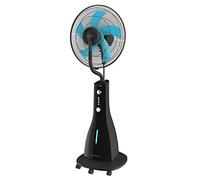 Cecotec Ventilatore Nebulizzatore ForceSilence 590 Freshessence. Oscillante,Silenzioso, 3 velocità, 3L,Timer, 90 W