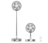 Cecotec - Ventilatore portatile pieghevole, con telecomando EnergySilence 800 Fo