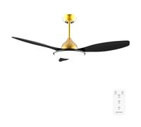 Ventilatori da soffitto con luce EnergySilence 4800 Light GoldBlack