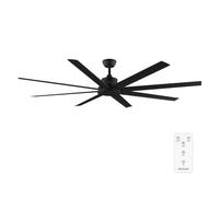 Cecotec - Ventilatori da Soffitto EnergySilence Aero 7200 Pro - 48 W, Diametro 182 cm, Telecomando, Timer Fino a 8 Ore, 6 Velocità, 8 Pale, Estate/Inverno, Design Curato
