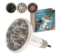 Cecotec Asciugacapelli Diffusore Capelli Ricci XXL DryWave Nebula. 1300W, Olio di Argan e Cheratina, Motore Brushless, PlasmaTech Anticrespo, Modalità Soft, 3 Velocità e Temperature, 12 Denti