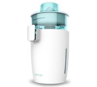 Cecotec Spremiagrumi Elettrico a Torre Zitrus TowerAdjust Easy 800 White. 800W, Filtro Polpa Regolabile, Filtro Inossidabile, 2 Coni Rimovibili, Accensione Automatica, Senza BPA, Antigoccia