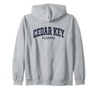 Cedar Key Florida Vintage Felpa con Cappuccio