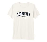 Cedar Key Florida Vintage Maglietta Premium