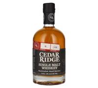 Cedar Ridge SINGLE MALT WHISKEY 40,00% 0,70 Liter